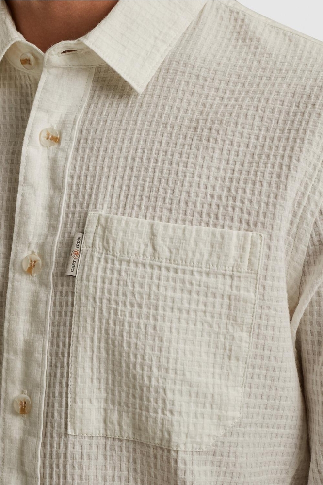 SHIRT WITH CHECK TEXTURE CSI2402205 7155